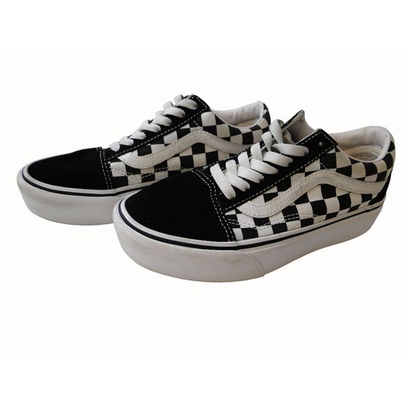 Vans Old Skool Primary Checker Board Skate Shoe Low Top Sneaker M 3.5 W 5 - Picture 4 of 9
